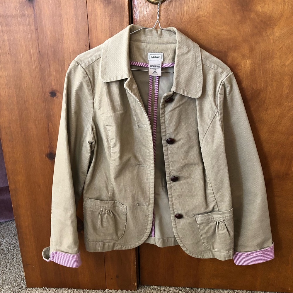 LL Bean Corduroy Blazer